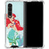 Disney The Little Mermaid Ariel Sparkles Art Galaxy Z Fold4 5G Clear Case